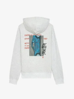 Shop Zadig & Voltaire Soda Photoprint SweatshirtNEW Grischineclair